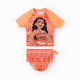 thumbnail image 1 of Disney Princess Girls Swimsuit Moana Rash Guard 2 Pieces Set Sizes 2-9, 1 of 6