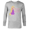 thumbnail image 1 of Disney Princess Glowing Like Rapunzel - Long Sleeve T-Shirt for Men - Customized-Athletic Heather, 1 of 5
