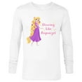 thumbnail image 1 of Disney Princess Glowing Like Rapunzel - Long Sleeve T-Shirt for Men - Customized-White, 1 of 5