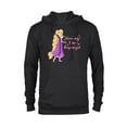 thumbnail image 1 of Disney Princess Glowing Like Rapunzel - Pullover Hoodie for Adults - Customized-Black, 1 of 5