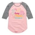 thumbnail image 1 of Disney Princess - Going Places - Toddler And Youth Girls Raglan Graphic T-Shirt, 1 of 4