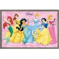 thumbnail image 1 of Disney Princess - Gowns Wall Poster, 14.725" x 22.375", Framed, 1 of 3