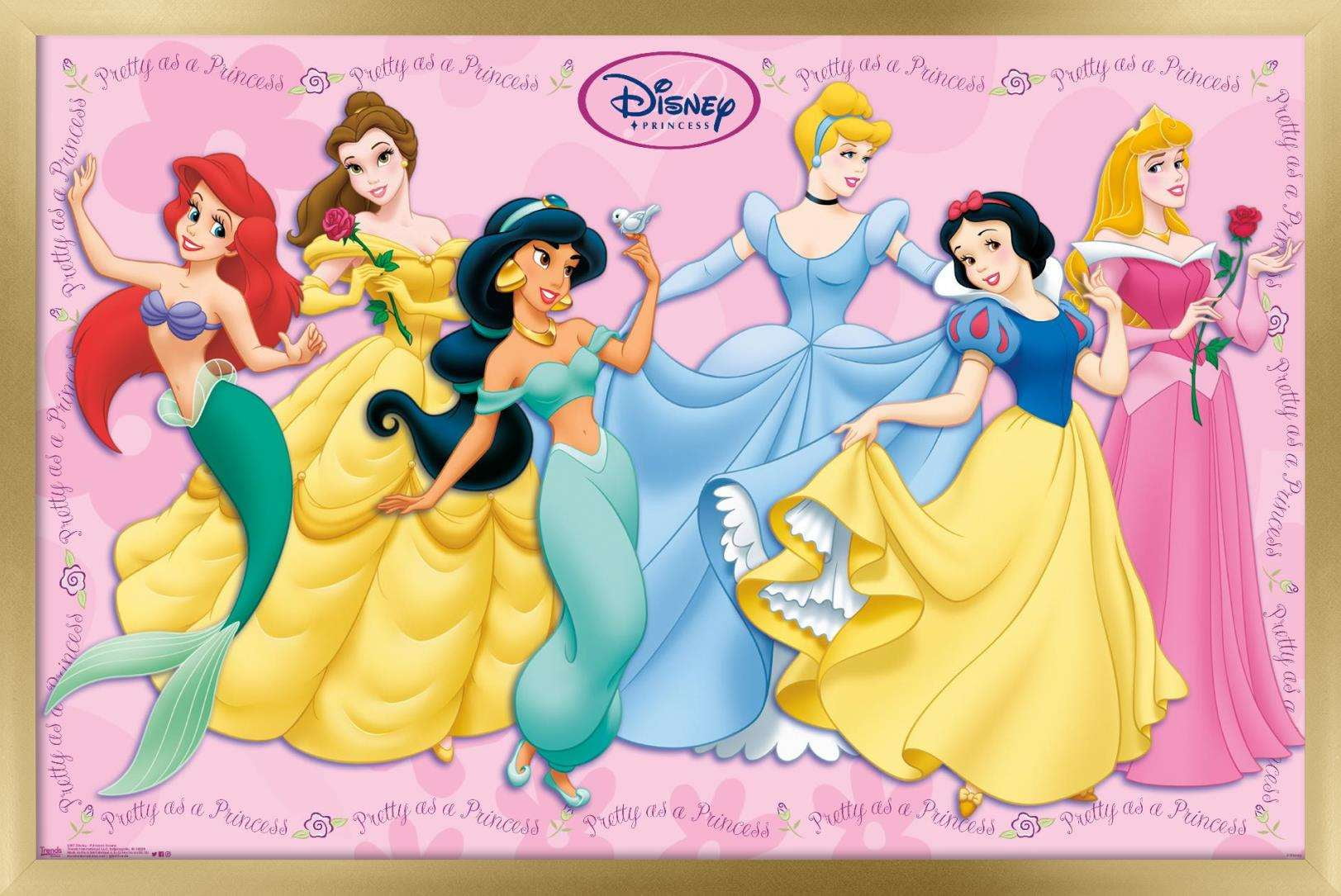 Disney Princess - Gowns Wall Poster, 14.725