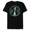 thumbnail image 1 of Disney Princess Graduation Life is an Adventure Class 2024 - Short Sleeve Blended T-Shirt for Adults - Customized-Black, 1 of 5
