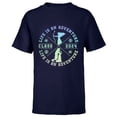 thumbnail image 1 of Disney Princess Graduation Life is an Adventure Class 2024 - Short Sleeve T-Shirt for Kids - Customized-Navy, 1 of 5