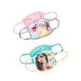 thumbnail image 1 of Disney Princess Graphic Prints Face Mask, Lightweight, Breathable, 4-Pack, 1 of 1