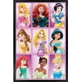 thumbnail image 1 of Disney Princess - Grid Wall Poster, 14.725" x 22.375", Framed, 1 of 3