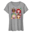 thumbnail image 1 of Disney - Princess Grid - Women's Short Sleeve Graphic T-Shirt, 1 of 4
