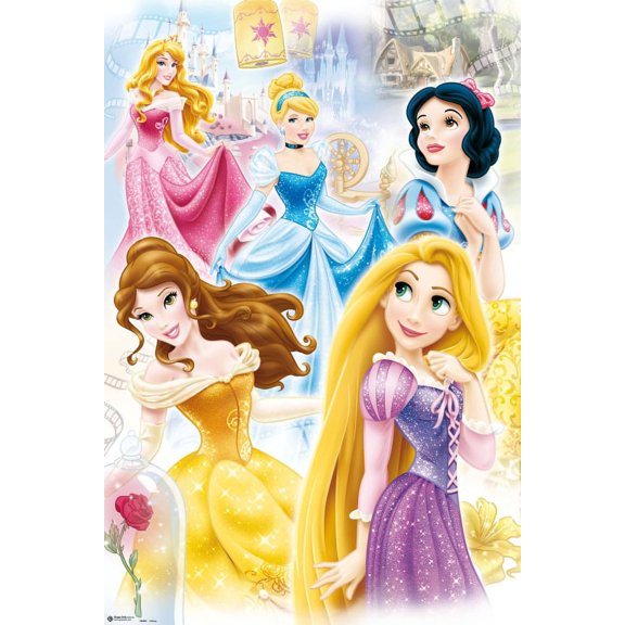Disney Princess - Group Laminated Poster (24 x 36)