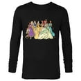thumbnail image 1 of Disney Princess Group Pencil Sketch - Long Sleeve T-Shirt for Men - Customized-Black, 1 of 5