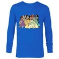 thumbnail image 1 of Disney Princess Group Pencil Sketch - Long Sleeve T-Shirt for Men - Customized-Royal, 1 of 5