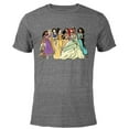 thumbnail image 1 of Disney Princess Group Pencil Sketch - Short Sleeve Blended T-Shirt for Adults - Customized-Dark Heather, 1 of 5