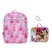Disney Princess Group Shot 16 Backpack With Lunch Kit