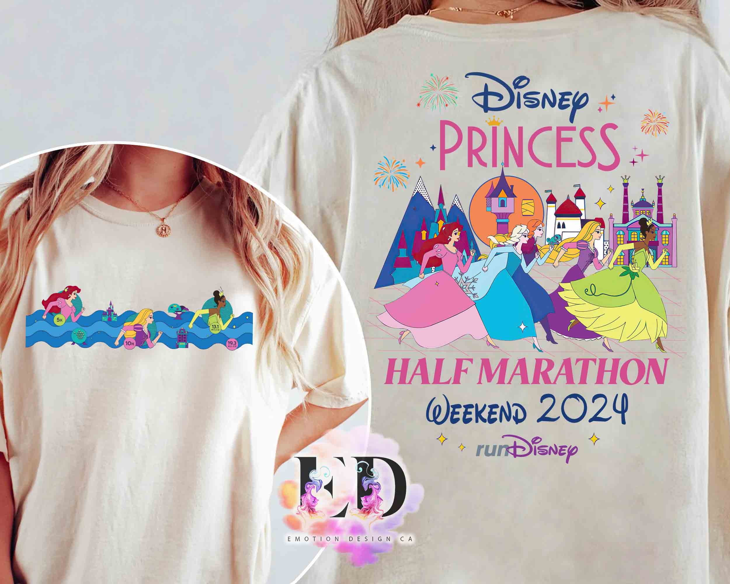 Disney Princess Half Marathon Weekend 2024 Tshirt, runDisney Tiana