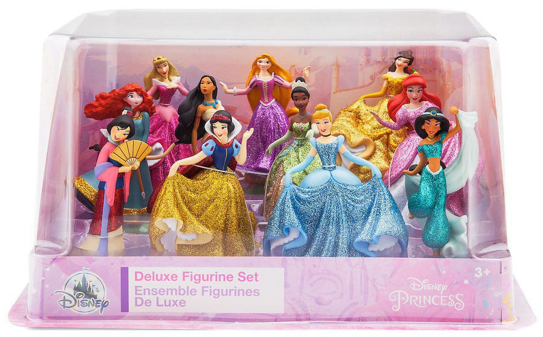 Kit 11pz Mini Figuras Princesas Disney Colección Decoración