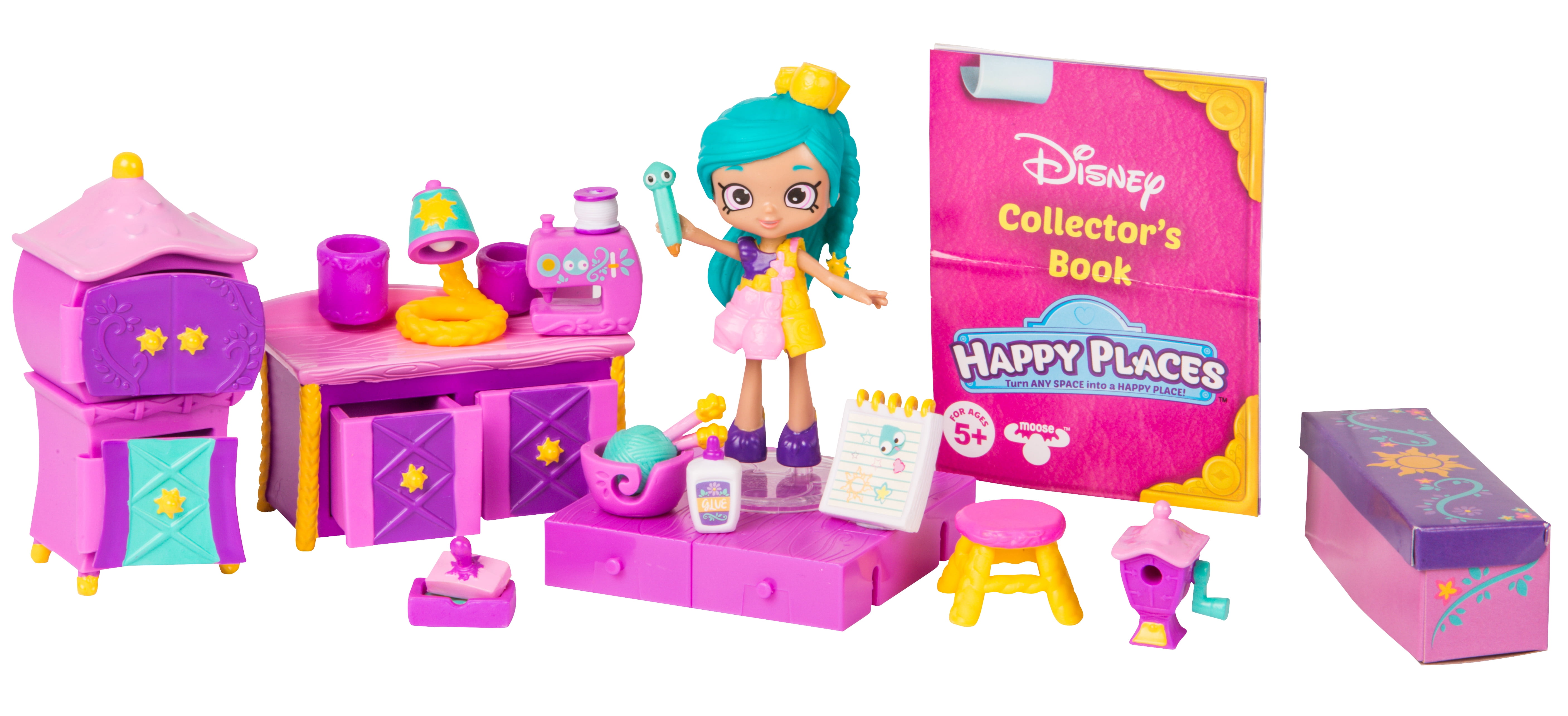 Disney Princess Happy Places Rapunzel Theme Pack, Doll