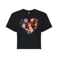 thumbnail image 1 of Disney Princess - Heart Ariel - Junior's Cropped T-Shirt, 1 of 4