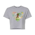 thumbnail image 1 of Disney Princess - Heart Tiana - Junior's Cropped T-Shirt, 1 of 4