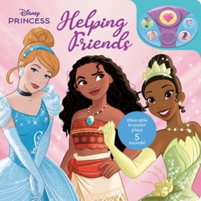 PHOENIX INTL: Disney Princess: Helping Friends Book and Bracelet Sound Book (Board Book)