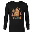 thumbnail image 1 of Disney Princess Holiday Gingerbread Castle Season for Sweets - Long Sleeve T-Shirt for Men - Customized-Black, 1 of 5