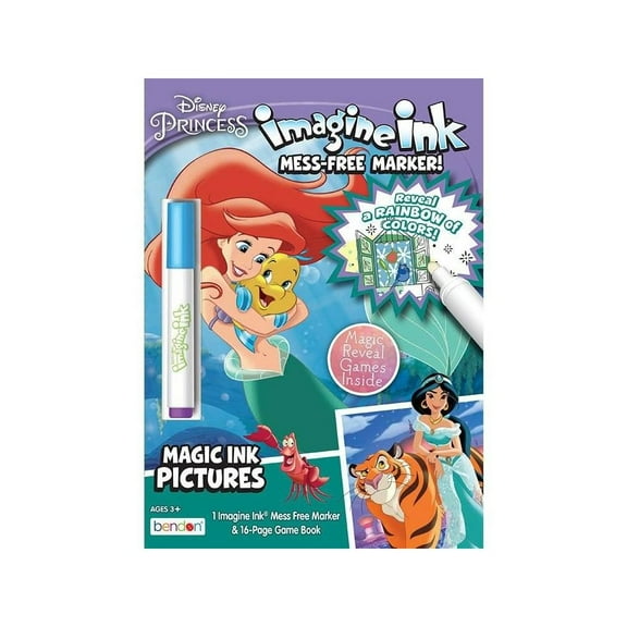 Disney Princess Imagine Ink Marker Game Book (Pack of 16)