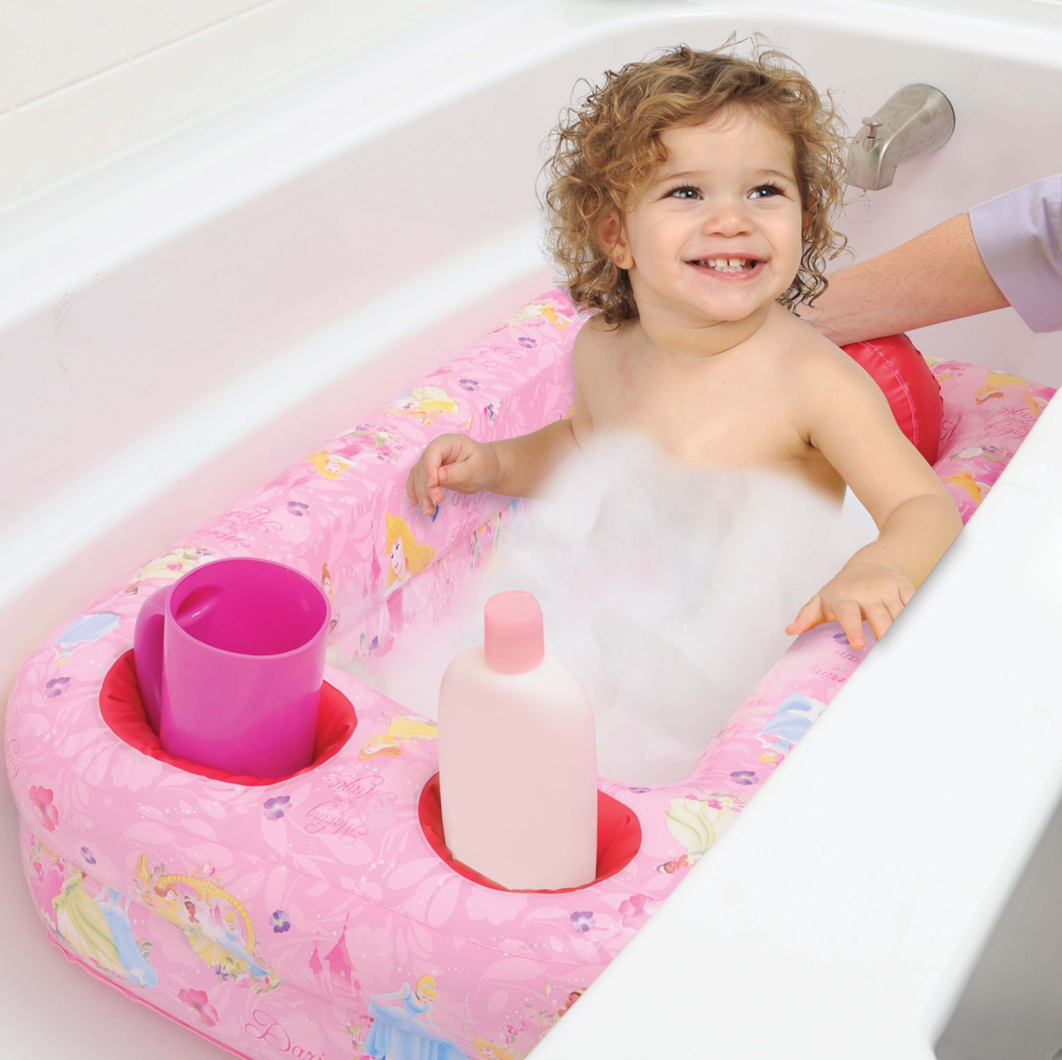 Newborn Bath Floating Pad Mat Baby Bath Tub Pad Baby Shower Portable Air  Cushion Bed N NewBorn Safety Security Bath Seat Support