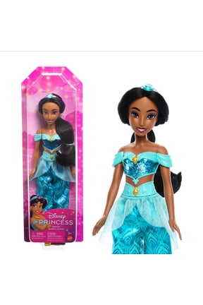 Jasmine 11 inch Fashion Doll with Black Hair, Brown Eyes & Tiara Accessory