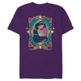 thumbnail image 1 of Disney Princess Jasmine Agrabah Emblem - Short Sleeve Blended T-Shirt for Adults - Customized-Purple, 1 of 5