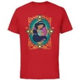 thumbnail image 1 of Disney Princess Jasmine Agrabah Emblem - Short Sleeve Cotton T-Shirt for Adults - Customized-Red, 1 of 5