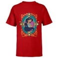 thumbnail image 1 of Disney Princess Jasmine Agrabah Emblem - Short Sleeve T-Shirt for Kids - Customized-Red, 1 of 5