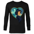 thumbnail image 1 of Disney Princess Jasmine Agrabah Heart - Long Sleeve T-Shirt for Men - Customized-Black, 1 of 5