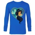 thumbnail image 1 of Disney Princess Jasmine Agrabah Heart - Long Sleeve T-Shirt for Men - Customized-Royal, 1 of 5