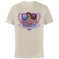thumbnail image 1 of Disney Princess Jasmine Aladdin Adventures are Calling 2024 - Short Sleeve Cotton T-Shirt for Adults - Customized-Natural, 1 of 5