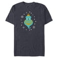 thumbnail image 1 of Disney Princess Jasmine Aladdin Holiday Christmas Ornament - Short Sleeve Blended T-Shirt for Adults - Customized-Navy Heather, 1 of 5