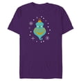 thumbnail image 1 of Disney Princess Jasmine Aladdin Holiday Christmas Ornament - Short Sleeve Blended T-Shirt for Adults - Customized-Purple, 1 of 5