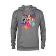 thumbnail image 1 of Disney Princess Jasmine Aurora and Tiana Strong at Heart - Pullover Hoodie for Adults - Customized-Athletic Heather, 1 of 5