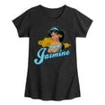 thumbnail image 1 of Disney Princess - Jasmine Headshot - Girls Fitted Short Sleeve T-Shirt, 1 of 5