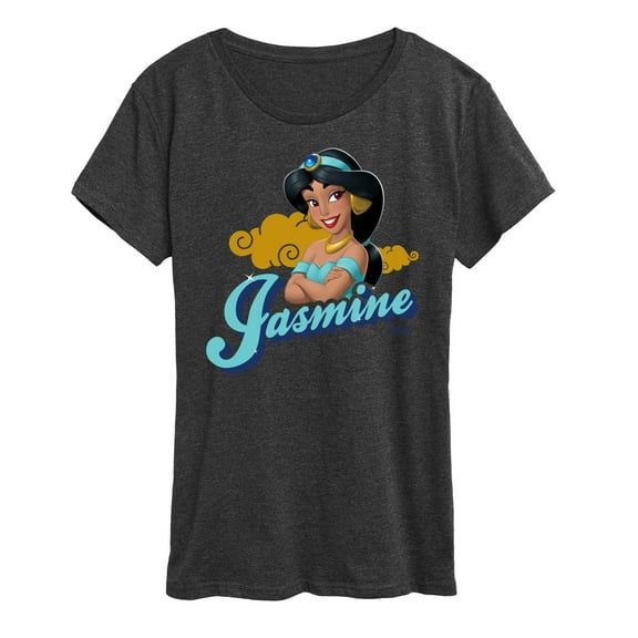 Disney Princess - Jasmine Headshot - Women's Short Sleeve Graphic T-Shirt