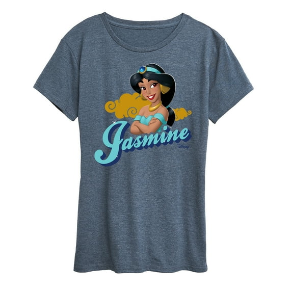 Disney Princess - Jasmine Headshot - Women's Short Sleeve Graphic T-Shirt