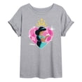 thumbnail image 1 of Disney Princess - Jasmine Heart - Women's Oversized Tee, 1 of 5