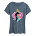 thumbnail image 1 of Disney Princess - Jasmine Heart - Women's Short Sleeve Graphic T-Shirt, 1 of 5