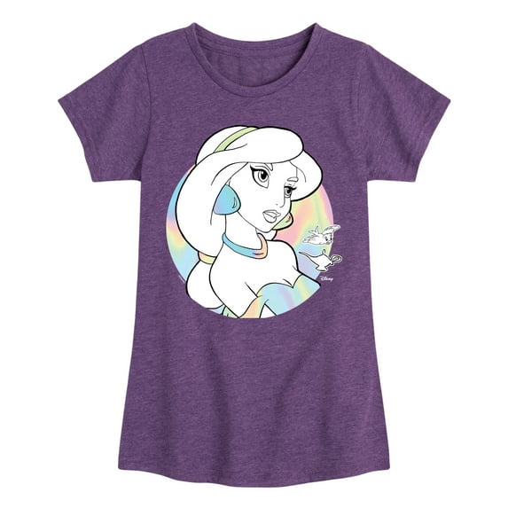 Disney Princess - Jasmine Isn't Listening - Toddler & Youth Girls Short Sleeve Graphic T-Shirt