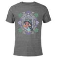 thumbnail image 1 of Disney Princess Jasmine Kawaii Chibi - Short Sleeve Blended T-Shirt for Adults - Customized-Dark Heather, 1 of 5