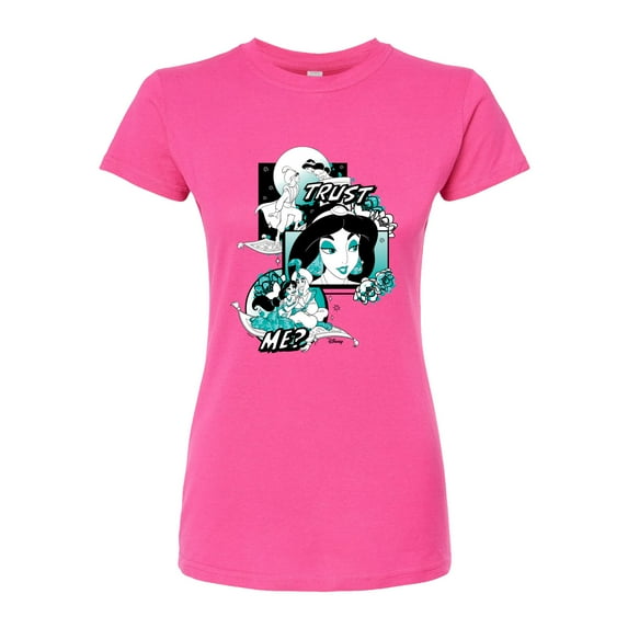 Disney Princess - Jasmine Pop - Juniors Fitted Graphic T-Shirt