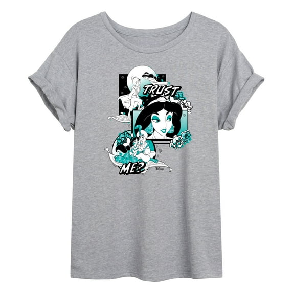 Disney Princess - Jasmine Pop - Juniors Ideal Flowy Muscle T-Shirt
