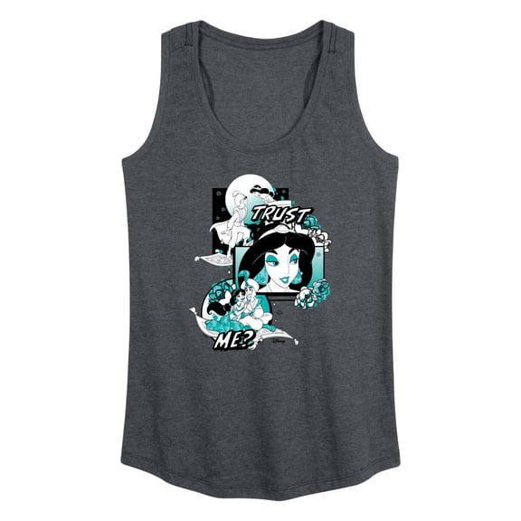 Disney Princess - Jasmine Pop  - Women's Racerback Tank Top