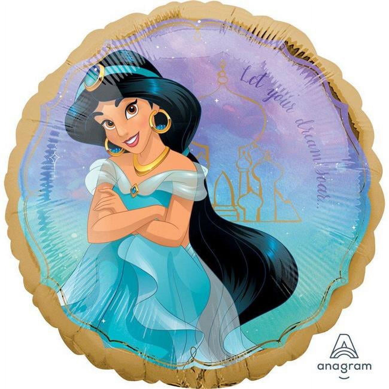 ANAGRAM Disney Princess Jasmine once Upon A Time Balloon 18"( Each )