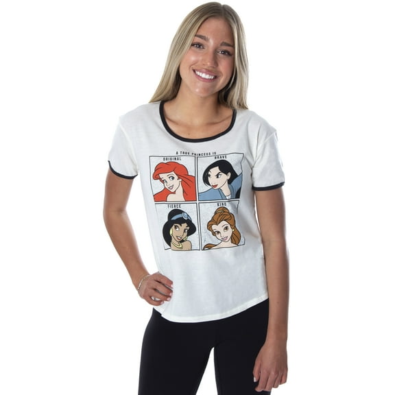 Disney Princess Junior's Original Brave Fierce Kind Graphic T-Shirt