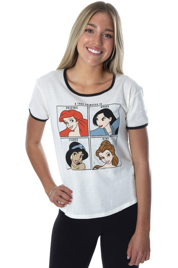 Disney Princess Junior's Original Brave Fierce Kind Graphic T-Shirt