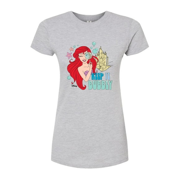 Disney Princess - Keep It Bubbly - Juniors Fitted Graphic T-Shirt